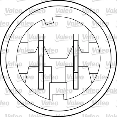 Fensterheber vorne links VALEO 850656 Bild Fensterheber vorne links VALEO 850656