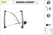 Fensterheber vorne links VALEO 850696