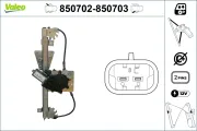 Fensterheber hinten links VALEO 850702