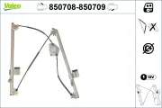 Fensterheber vorne links VALEO 850708