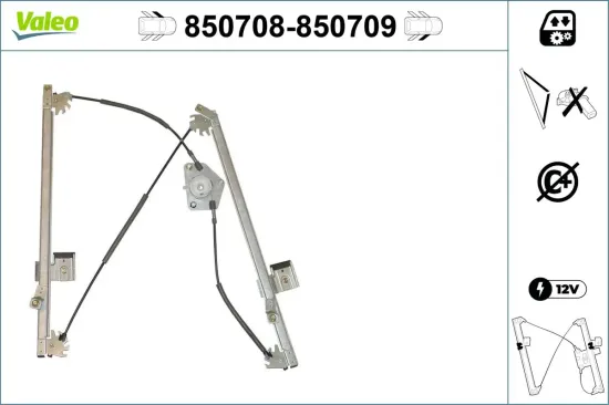 Fensterheber vorne links VALEO 850708 Bild Fensterheber vorne links VALEO 850708