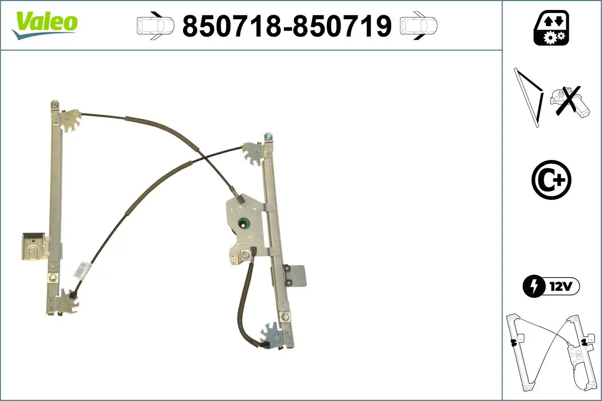 Fensterheber vorne links VALEO 850718
