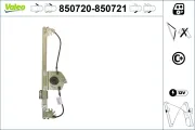Fensterheber vorne links VALEO 850720