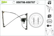 Fensterheber 12 V vorne links VALEO 850786