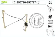 Fensterheber vorne links VALEO 850796