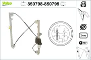 Fensterheber vorne links VALEO 850798