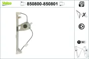 Fensterheber hinten links VALEO 850800