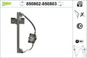 Fensterheber vorne links VALEO 850802