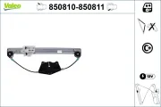 Fensterheber hinten links VALEO 850810