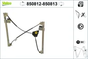 Fensterheber vorne links VALEO 850812