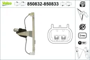Fensterheber vorne links VALEO 850832