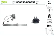 Fensterheber hinten links VALEO 850858