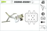 Fensterheber vorne links VALEO 850860
