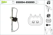 Fensterheber hinten links VALEO 850894