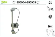 Fensterheber hinten links VALEO 850904