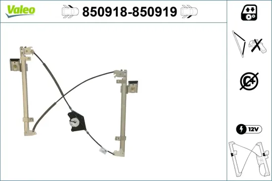 Fensterheber vorne links VALEO 850918 Bild Fensterheber vorne links VALEO 850918
