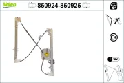 Fensterheber vorne links VALEO 850924