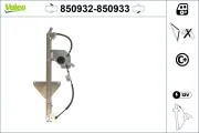 Fensterheber vorne links VALEO 850932