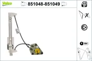 Fensterheber hinten links VALEO 851048
