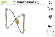 Fensterheber vorne links VALEO 851052