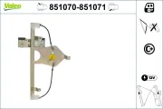 Fensterheber hinten links VALEO 851070