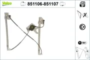 Fensterheber vorne links VALEO 851106