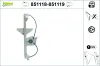 Fensterheber hinten rechts VALEO 851119 Bild Fensterheber hinten rechts VALEO 851119