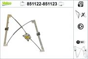 Fensterheber vorne rechts VALEO 851123