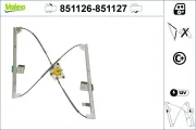 Fensterheber vorne links VALEO 851126