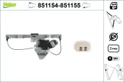 Fensterheber 12 V hinten links VALEO 851154