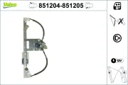 Fensterheber hinten links VALEO 851204