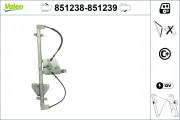 Fensterheber vorne rechts VALEO 851239