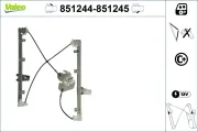 Fensterheber vorne links VALEO 851244