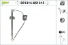 Fensterheber vorne links VALEO 851314
