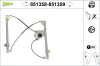 Fensterheber vorne links VALEO 851358