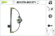 Fensterheber hinten links VALEO 851370