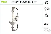 Fensterheber vorne links VALEO 851416
