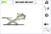 Fensterheber vorne links VALEO 851440