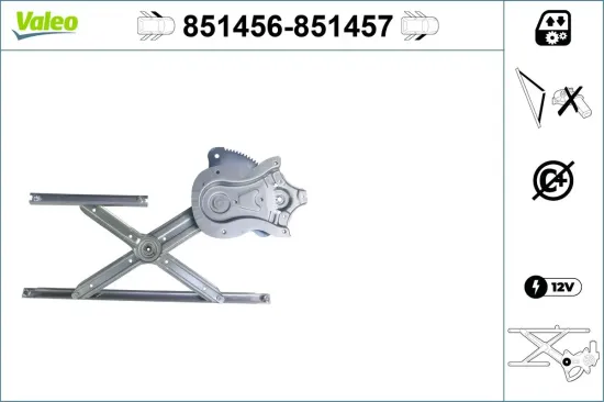 Fensterheber vorne links VALEO 851456 Bild Fensterheber vorne links VALEO 851456