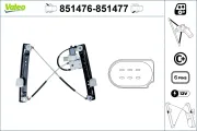 Fensterheber hinten rechts VALEO 851477