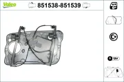 Fensterheber vorne links VALEO 851538