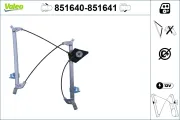 Fensterheber vorne links VALEO 851640
