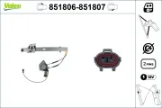 Fensterheber vorne links VALEO 851806