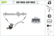 Fensterheber 12 V vorne links VALEO 851882