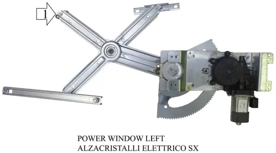Fensterheber vorne links VALEO 852458 Bild Fensterheber vorne links VALEO 852458