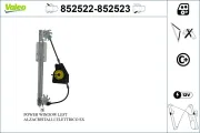 Fensterheber hinten links VALEO 852522