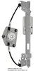 Fensterheber hinten rechts VALEO 852561