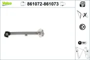 Fensterheber vorne links VALEO 861072