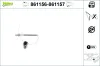 Fensterheber hinten links VALEO 861156
