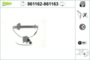 Fensterheber vorne links VALEO 861162